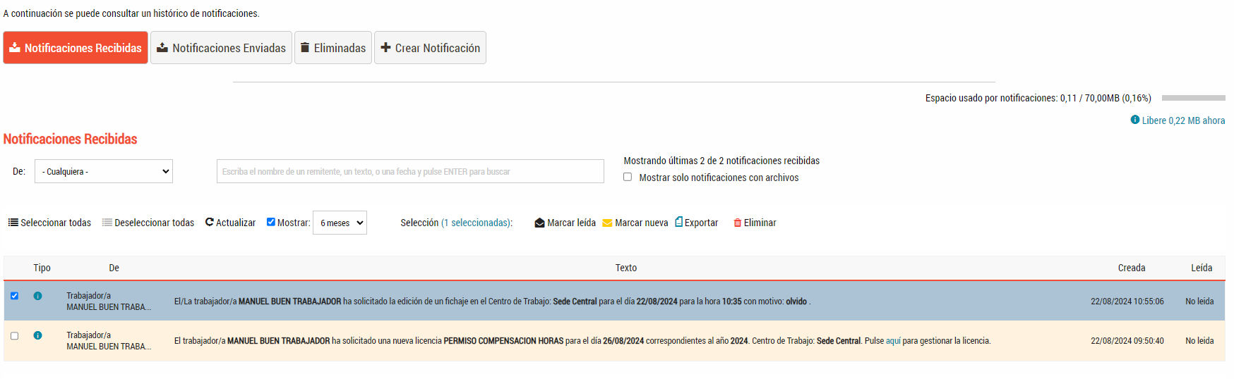Registro.